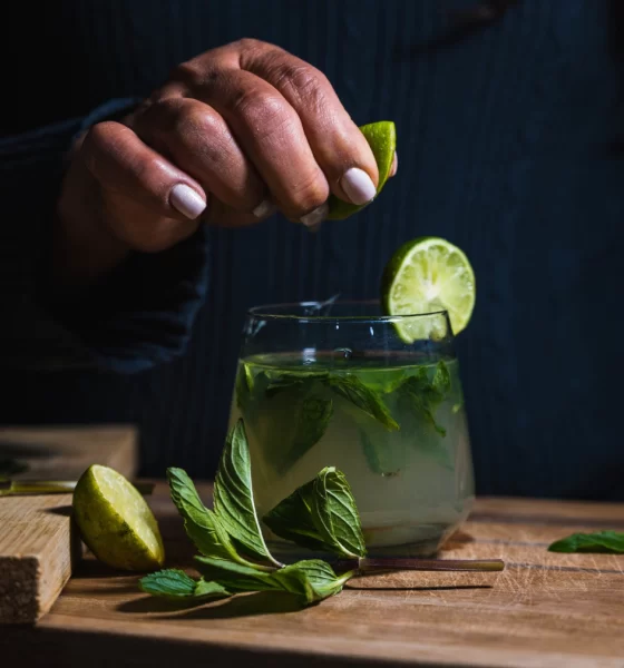 Gin-Peppermint Cocktails